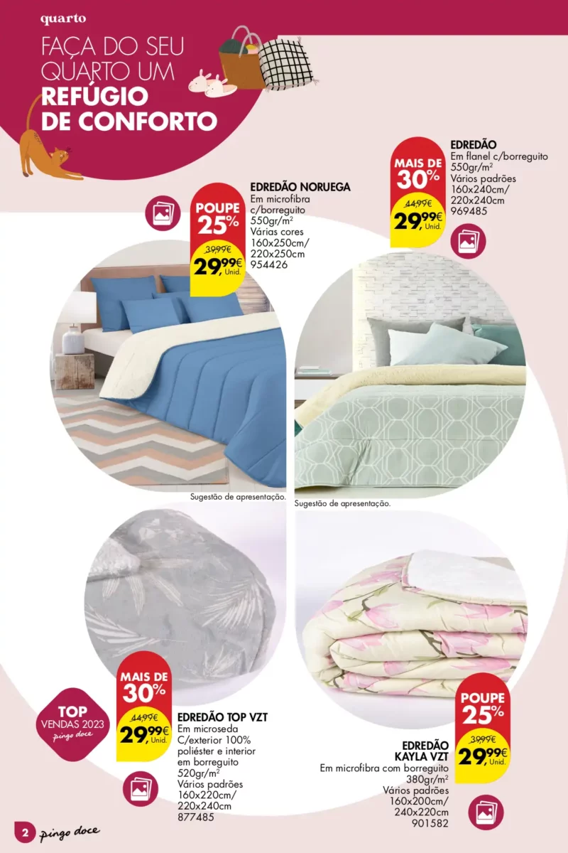 Folheto Pingo Doce Bazar Conforto de Inverno