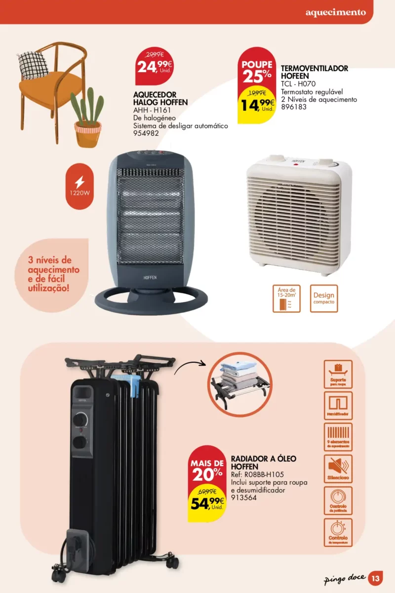 Folheto Pingo Doce Bazar Conforto de Inverno