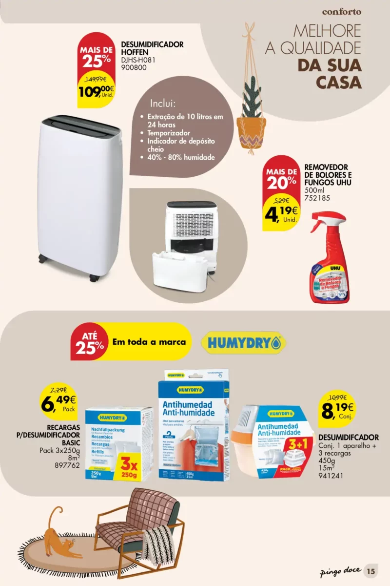 Folheto Pingo Doce Bazar Conforto de Inverno