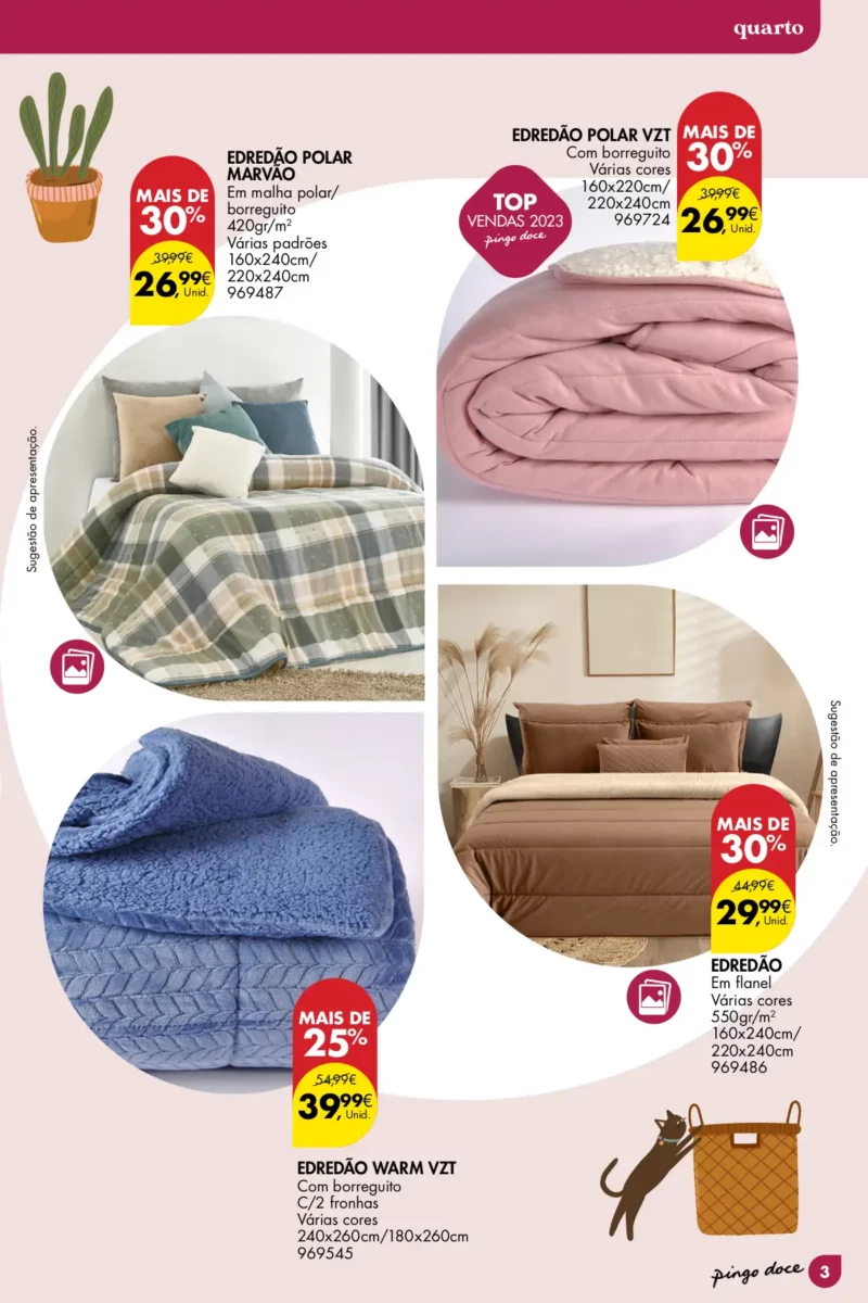 Folheto Pingo Doce Bazar Conforto de Inverno
