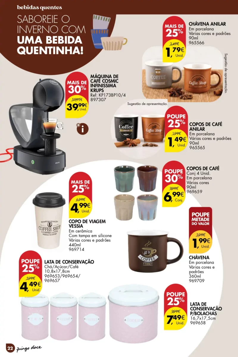 Folheto Pingo Doce Bazar Conforto de Inverno