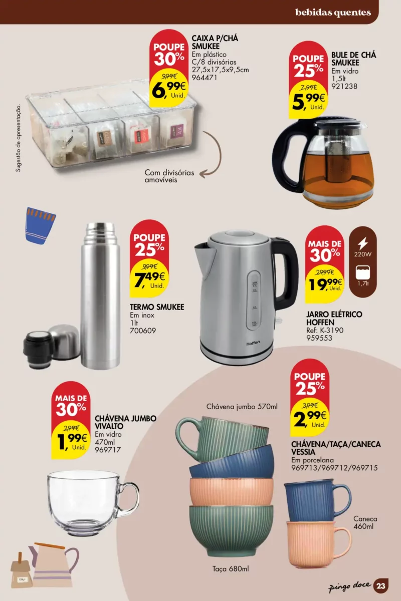 Folheto Pingo Doce Bazar Conforto de Inverno