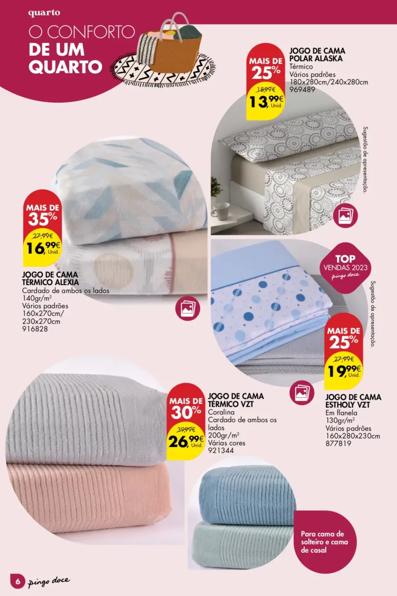 Folheto Pingo Doce Bazar Conforto de Inverno