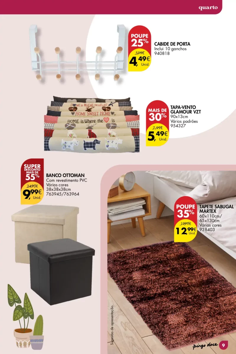 Folheto Pingo Doce Bazar Conforto de Inverno