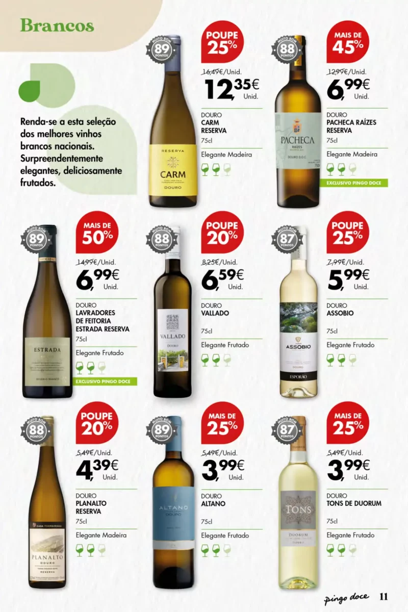 Folheto Pingo Doce Vinhos e Sabores de Portugal