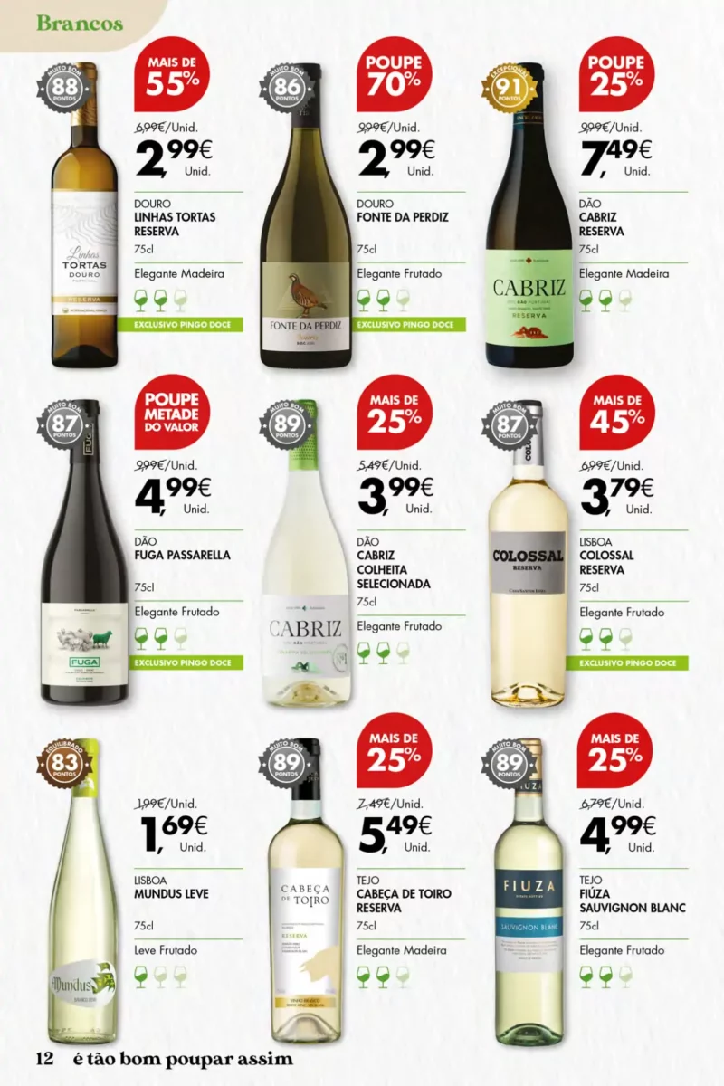 Folheto Pingo Doce Vinhos e Sabores de Portugal