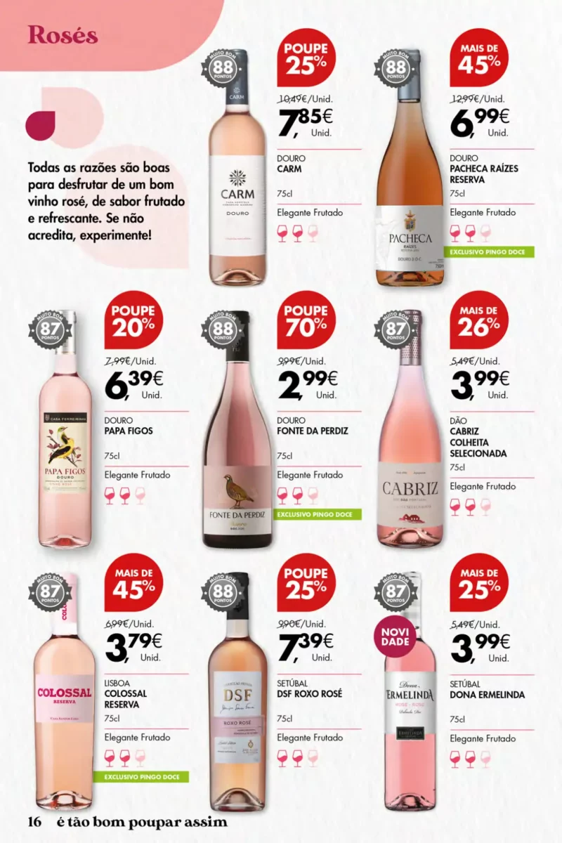 Folheto Pingo Doce Vinhos e Sabores de Portugal