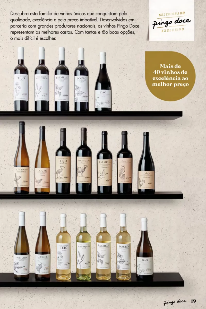 Folheto Pingo Doce Vinhos e Sabores de Portugal
