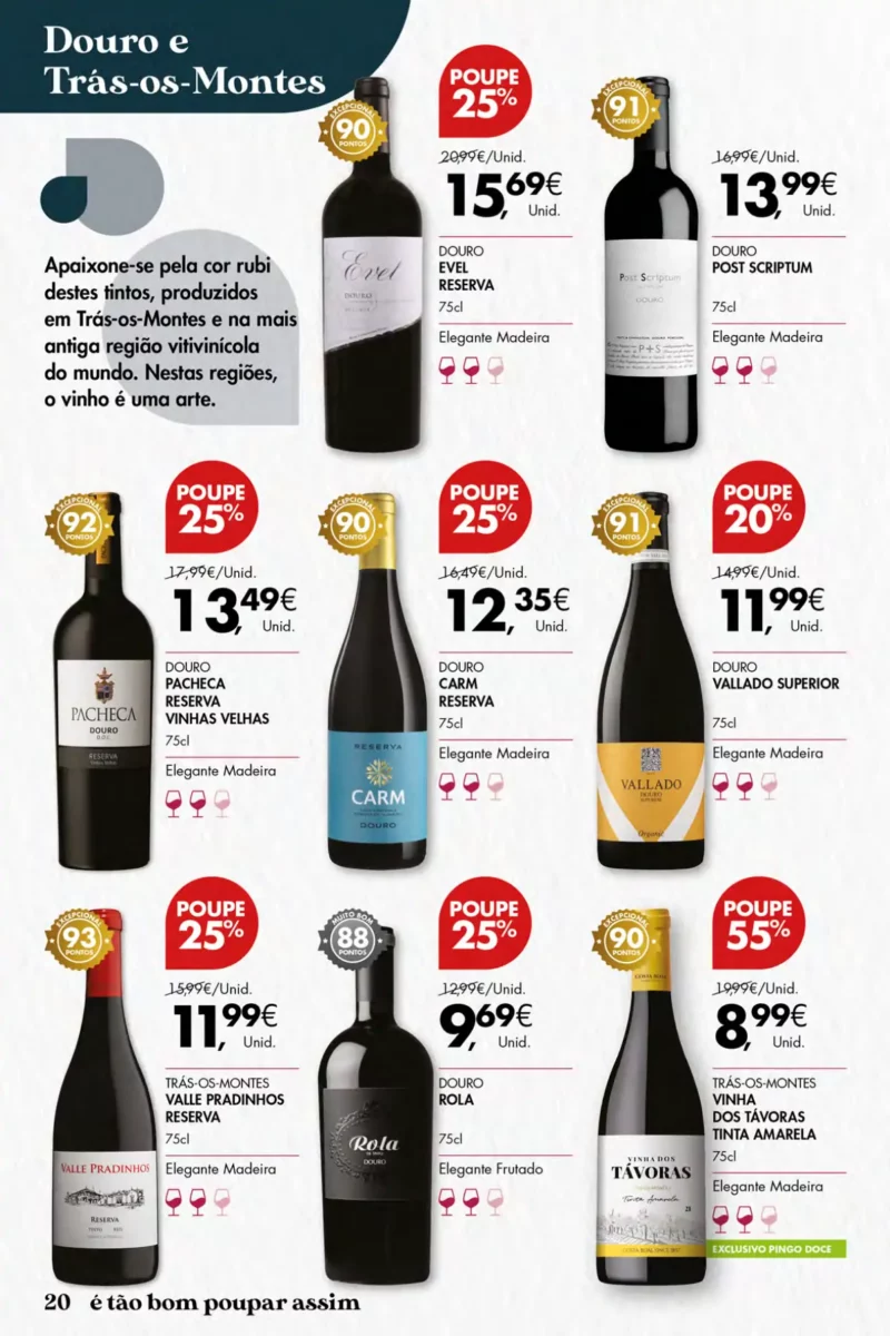 Folheto Pingo Doce Vinhos e Sabores de Portugal