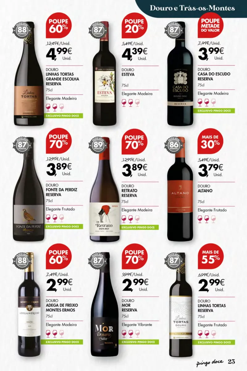 Folheto Pingo Doce Vinhos e Sabores de Portugal