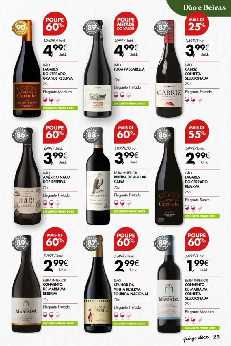 Folheto Pingo Doce Vinhos e Sabores de Portugal