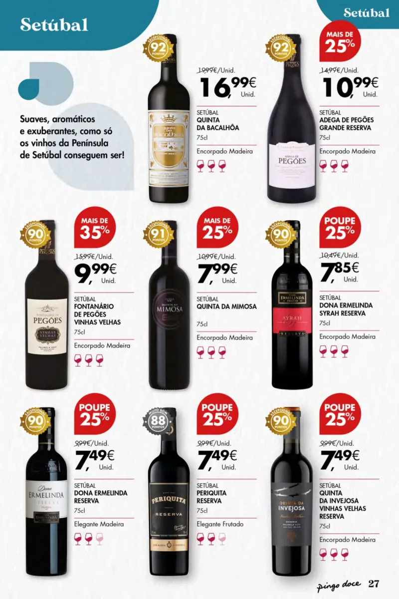 Folheto Pingo Doce Vinhos e Sabores de Portugal