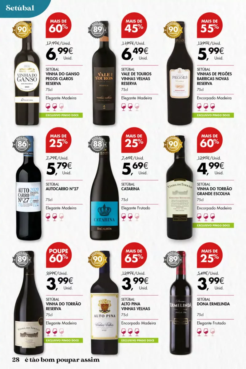 Folheto Pingo Doce Vinhos e Sabores de Portugal