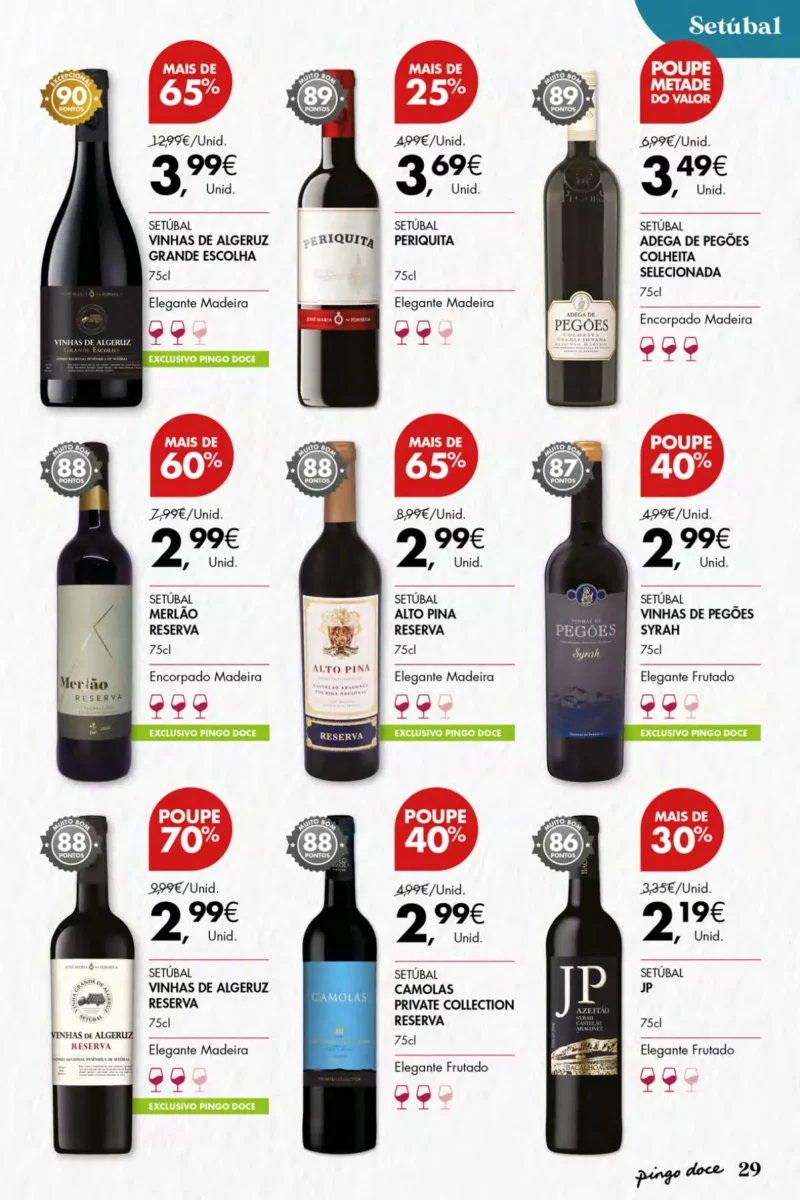 Folheto Pingo Doce Vinhos e Sabores de Portugal