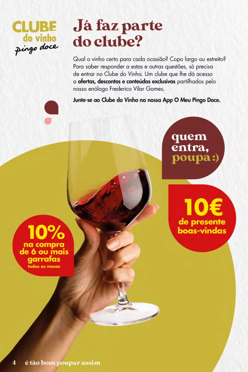 Folheto Pingo Doce Vinhos e Sabores de Portugal