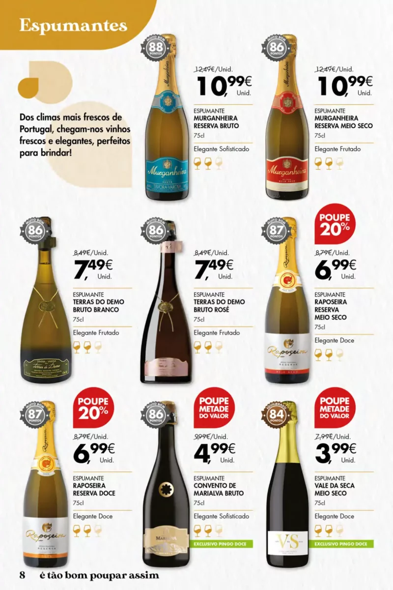 Folheto Pingo Doce Vinhos e Sabores de Portugal