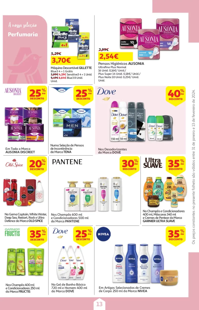 Folheto Auchan &ndash; Queijos, Vinhos e Enchidos (31 janeiro a 13 fevereiro)