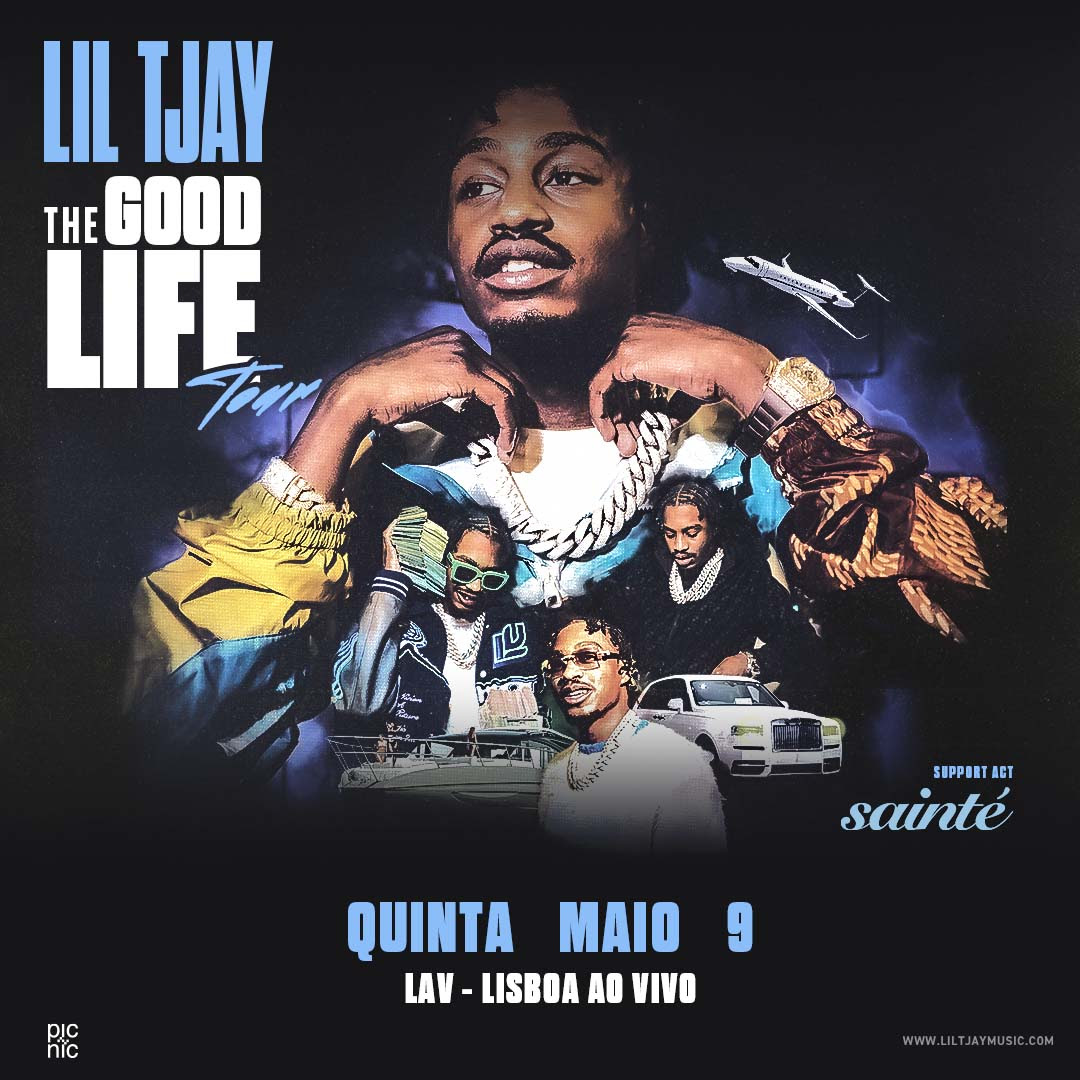 Lil Tjay actua pela primeira vez em Portugal a 9 de Maio