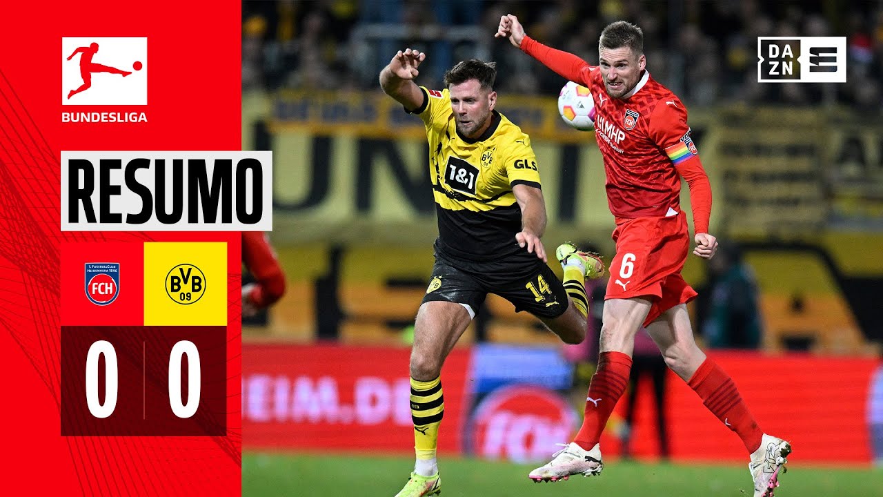Resumo | Heidenheim 0-0 Borussia Dortmund | Bundesliga 23/24