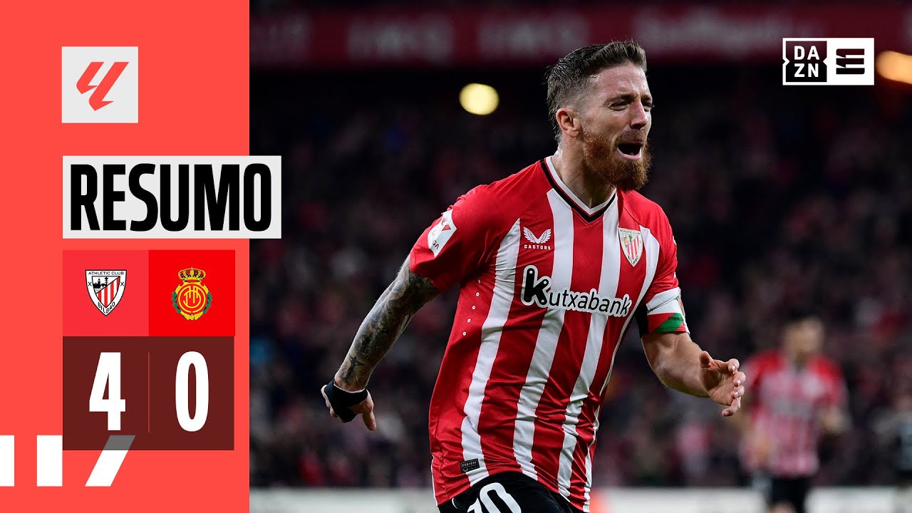 Resumo | Athletic Bilbao 4-0 Mallorca | LaLiga 23/24
