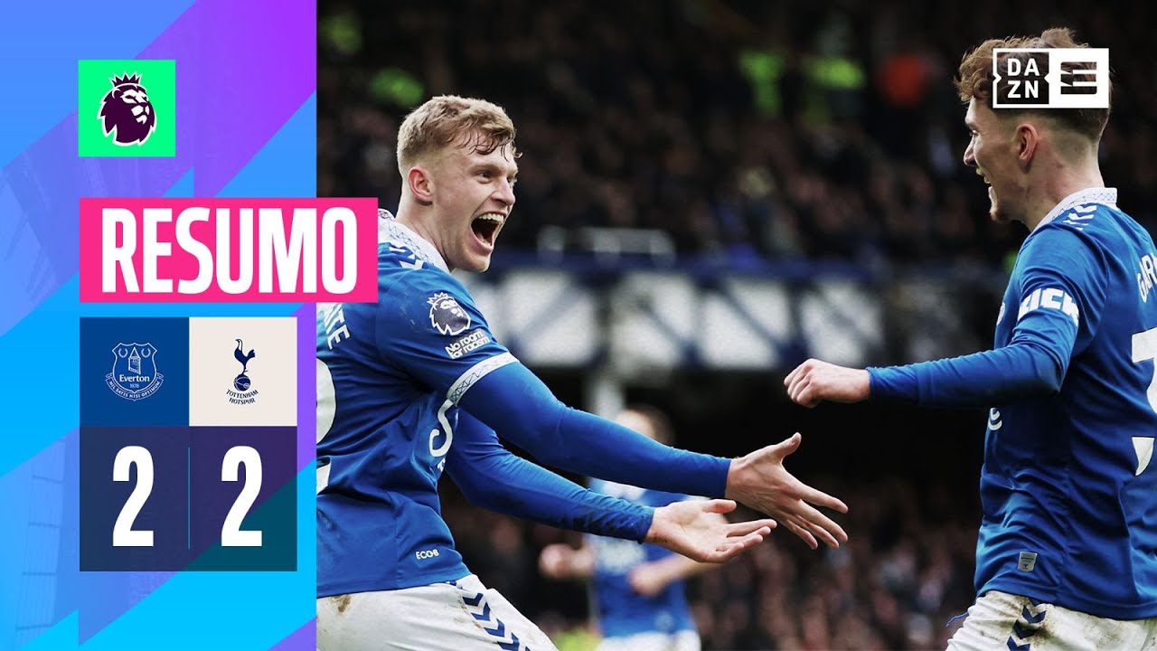 Resumo | Everton 2-2 Tottenham | Premier League 23/24