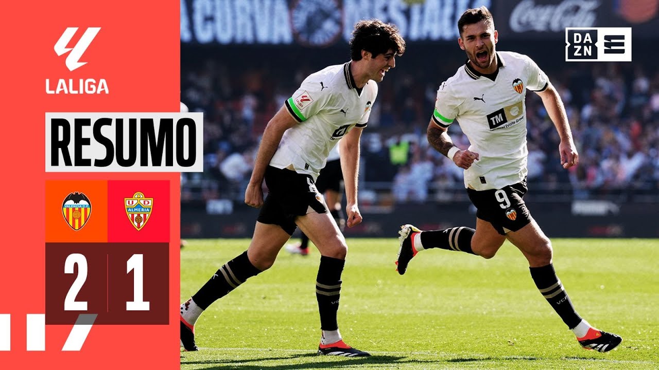 Resumo | Valencia 2-1 Almeria | LaLiga 23/24