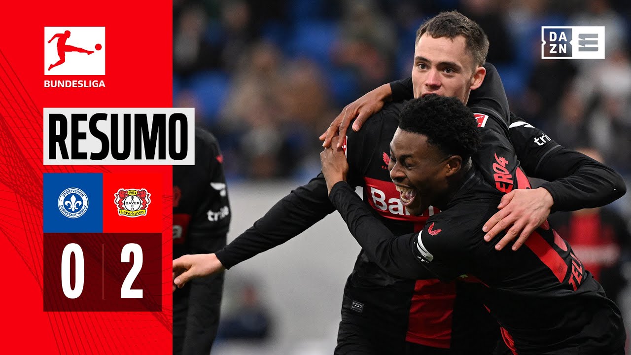 Resumo | Darmstadt 0-2 Bayer Leverkusen | Bundesliga 23/24