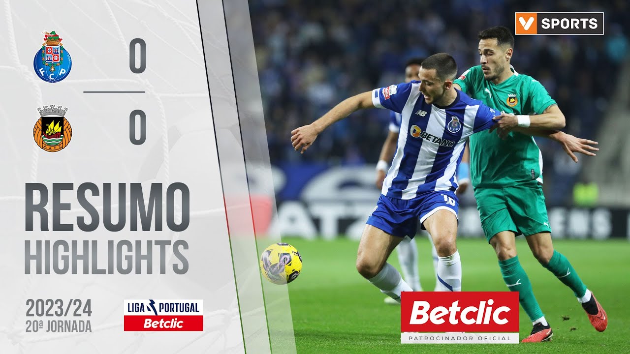 Resumo: FC Porto 0-0 Rio Ave (Liga 23/24 #20)