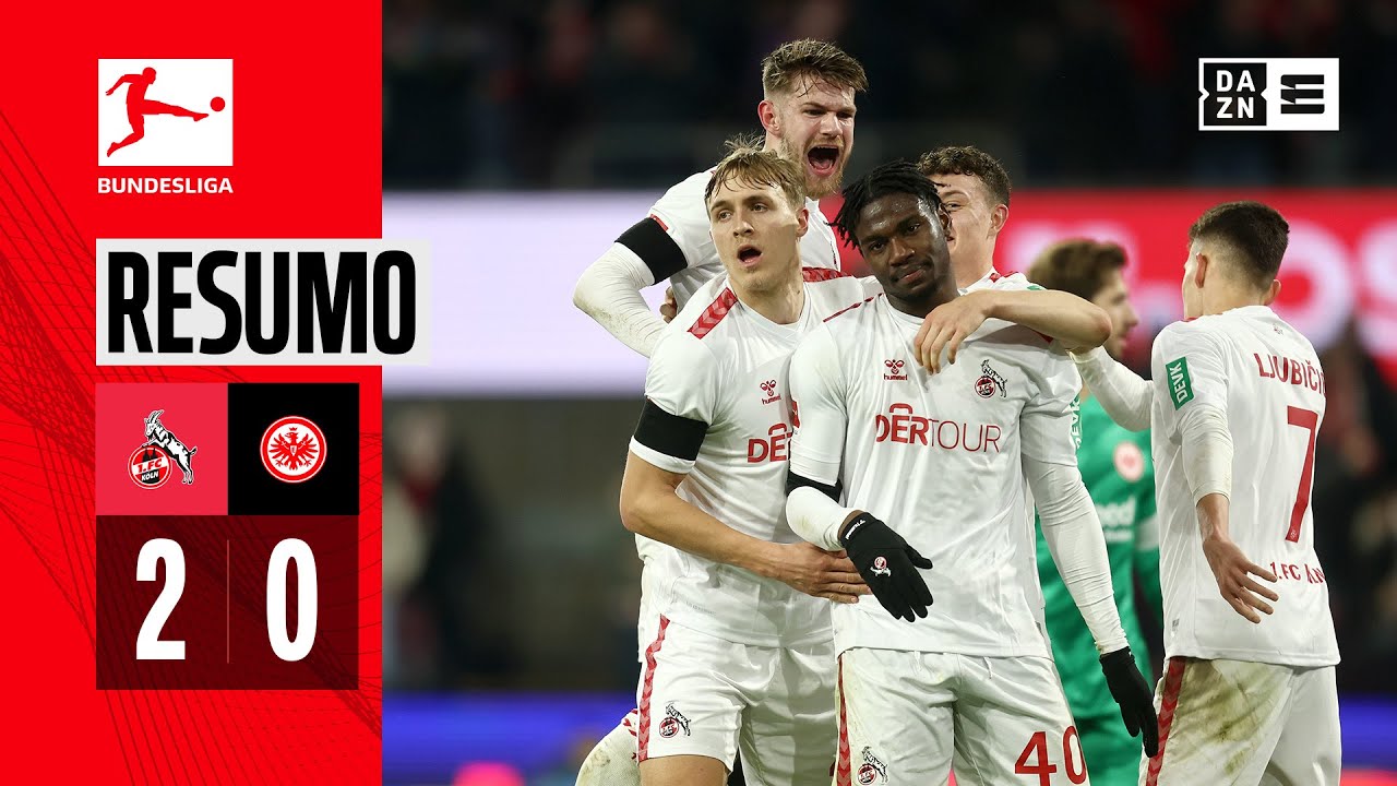 Resumo | Koln 2-0 Eintracht Frankfurt | Bundesliga 23/24