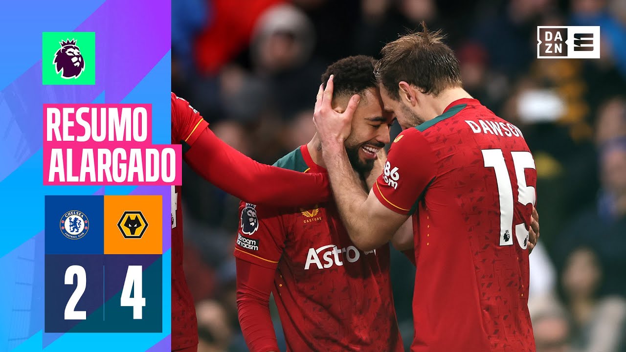 Resumo alargado | Chelsea 2-4 Wolves | Premier League 23/24