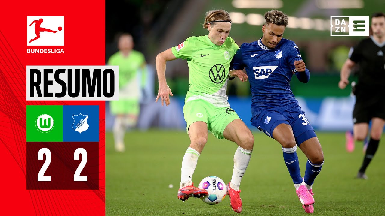 Resumo | Wolfsburg 2-2 Hoffenheim | Bundesliga 23/24