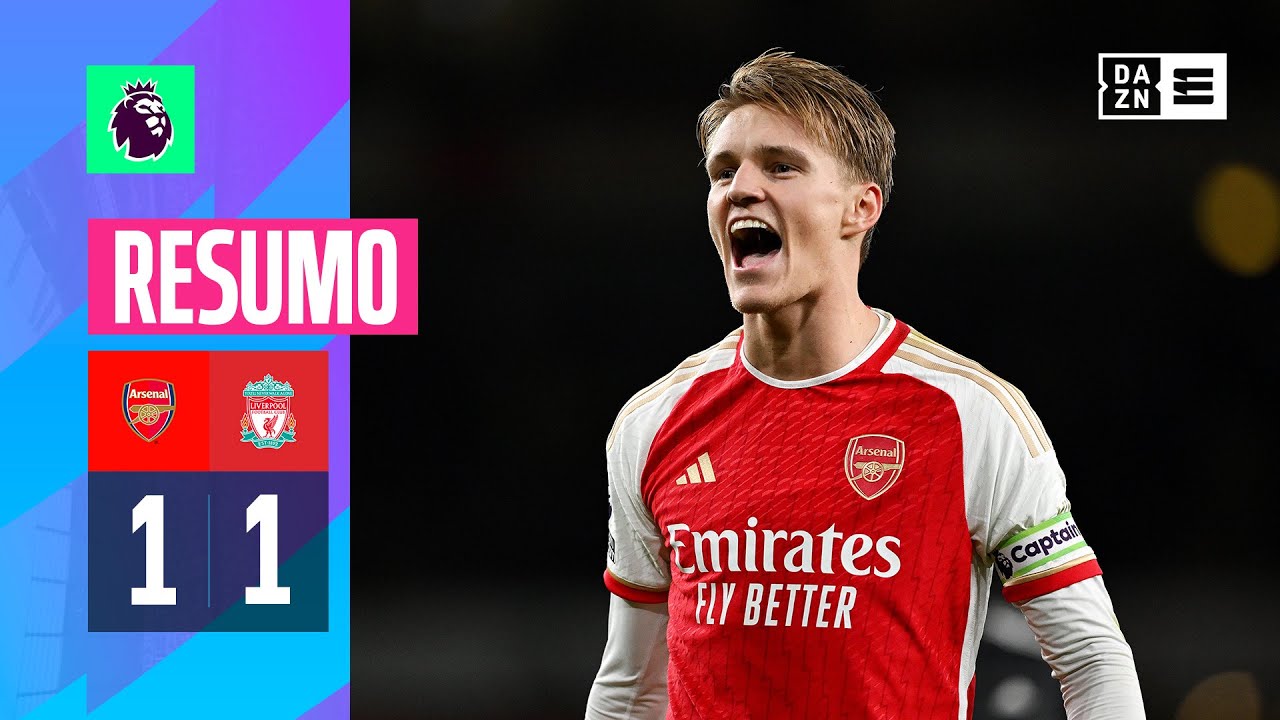Resumo | Arsenal 3-1 Liverpool | Premier League 23/24