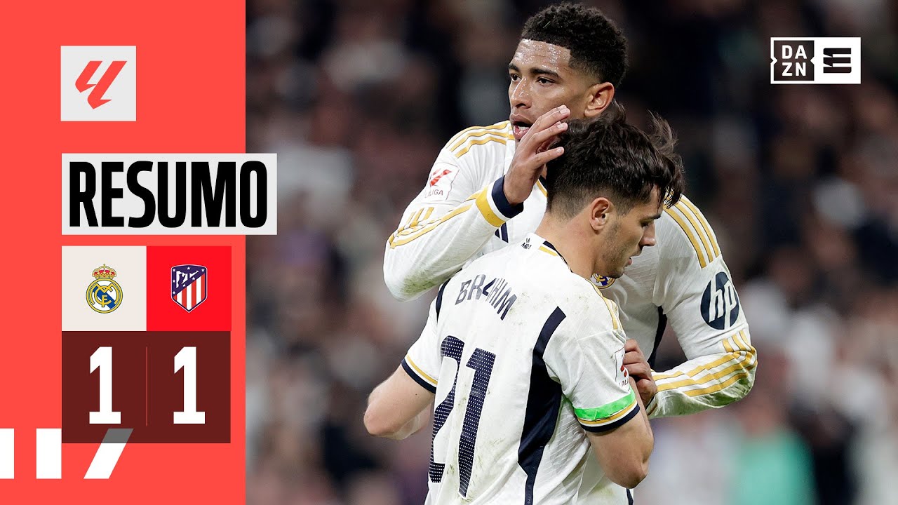 Resumo | Real Madrid 1-1 Atletico Madrid | LaLiga 23/24