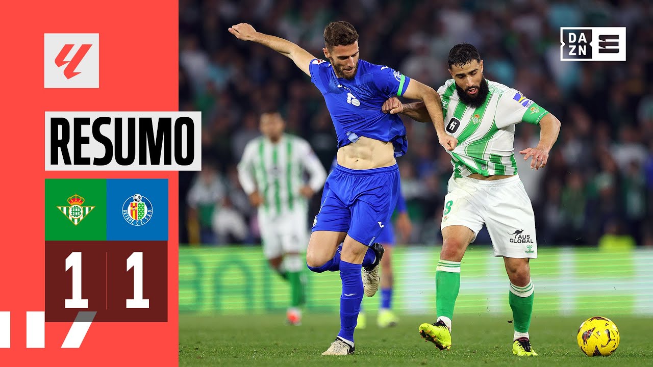 Resumo | Betis 1-1 Getafe | LaLiga 23/24