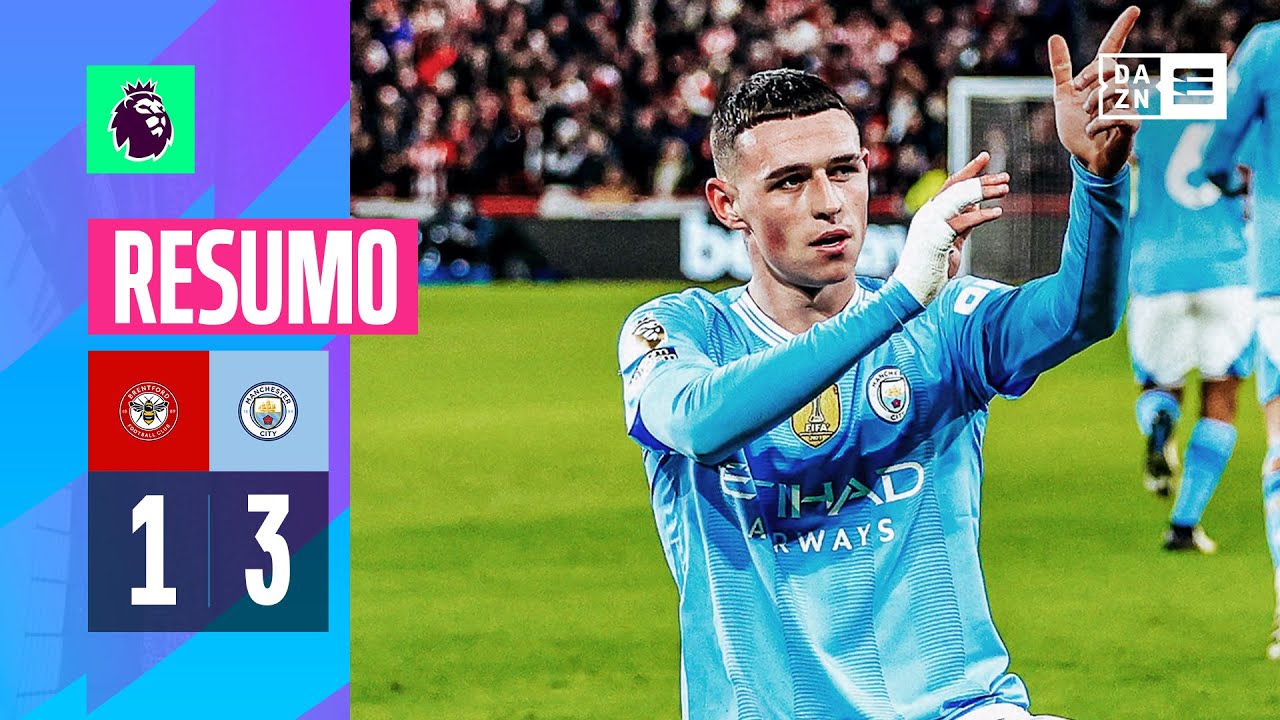 Resumo | Brentford 1-3 Manchester City | Premier League 23/24