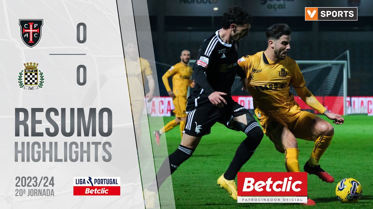 Resumo: Casa Pia 0-0 Boavista (Liga 23/24 #20)