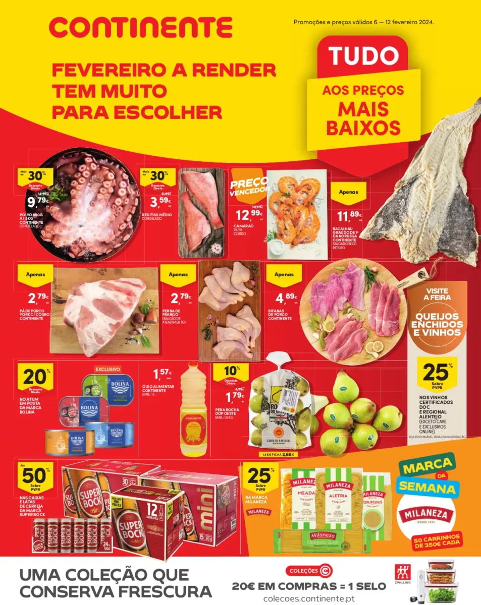 Folheto Continente Madeira (6 a 12 fevereiro)