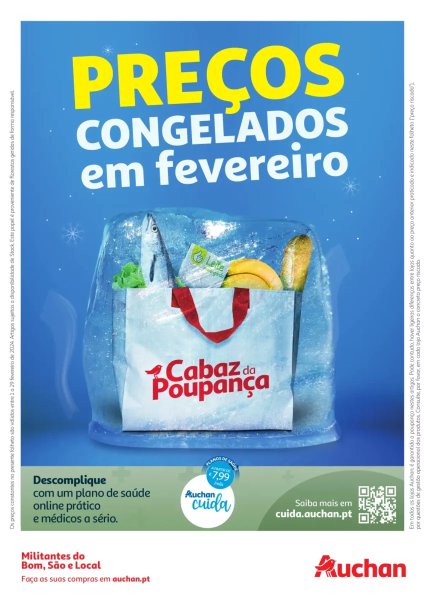 Folheto Auchan Mensal (Fevereiro 2024)