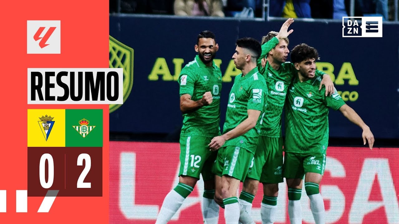 Resumo | C&aacute;diz 0-2 Real Betis | LaLiga 23/24