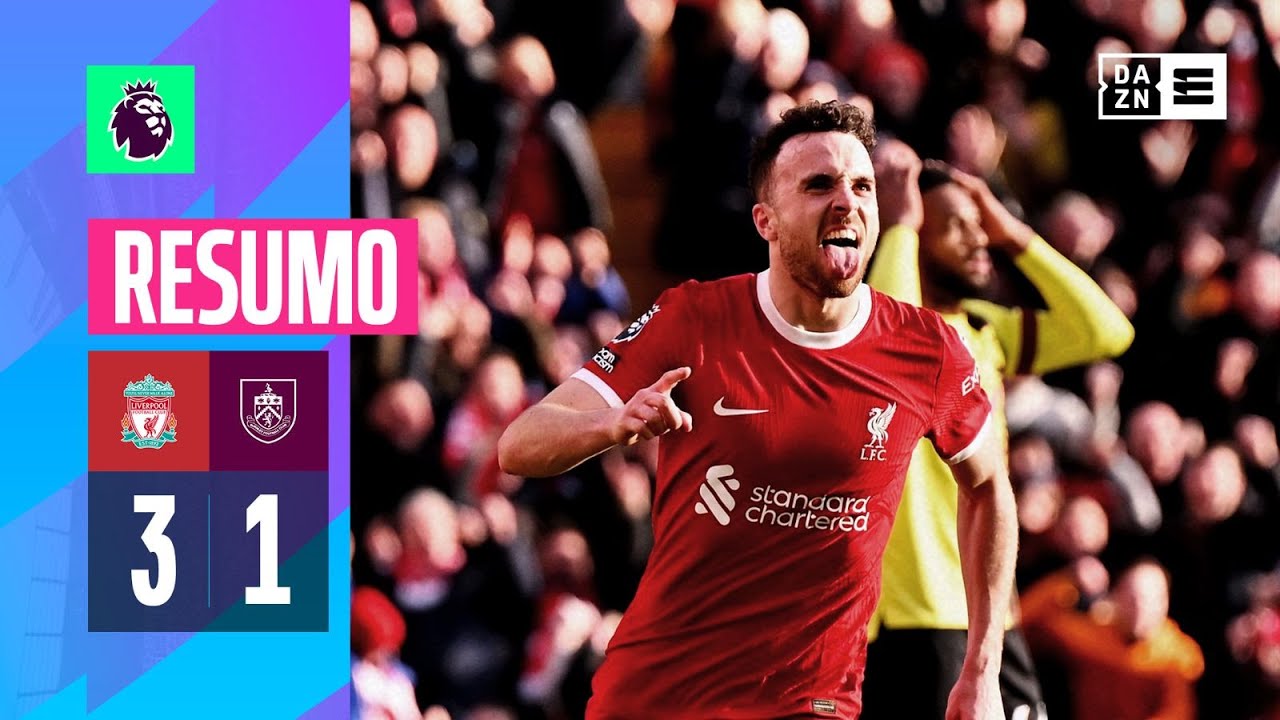 Resumo | Liverpool 3-1 Burnley | Premier League 23/24