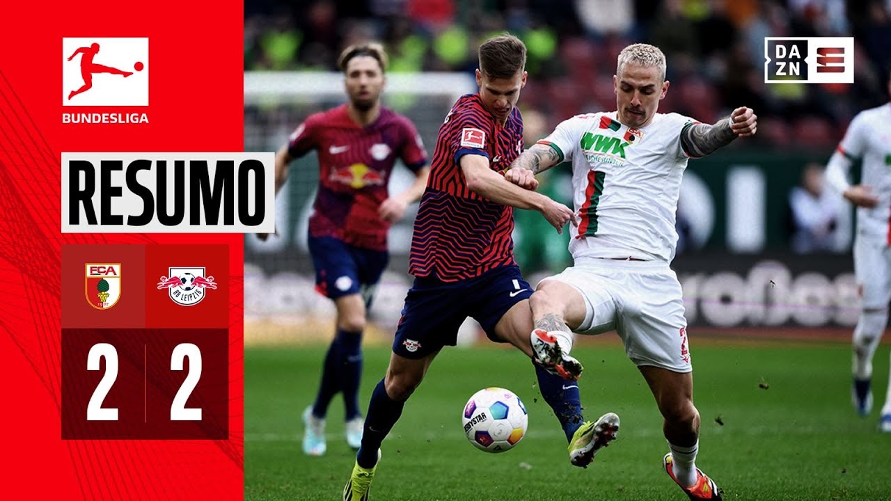 Resumo | Augsburg 2-2 Leipzig | Bundesliga 23/24