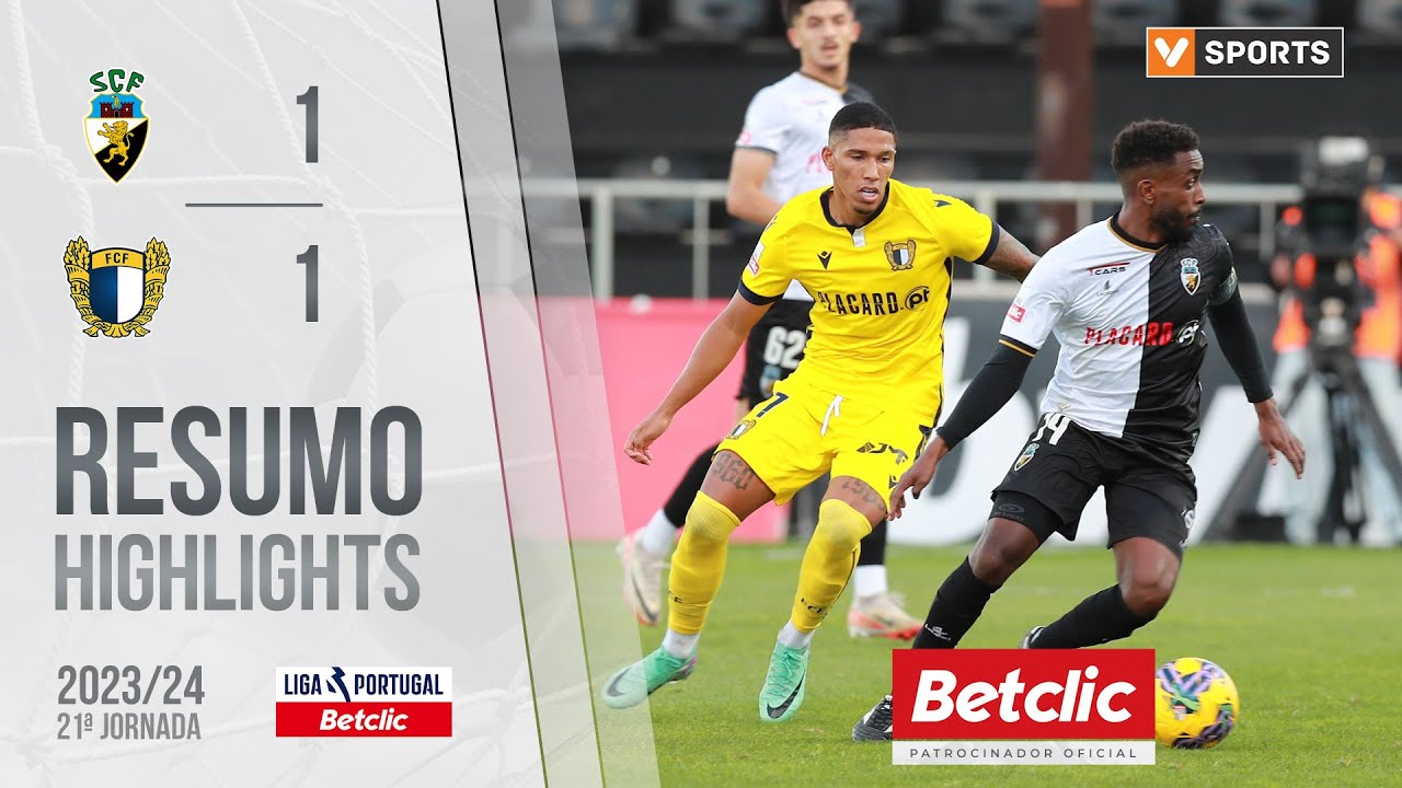Resumo: Farense 1-1 Famalic&atilde;o (Liga 23/24 #21)