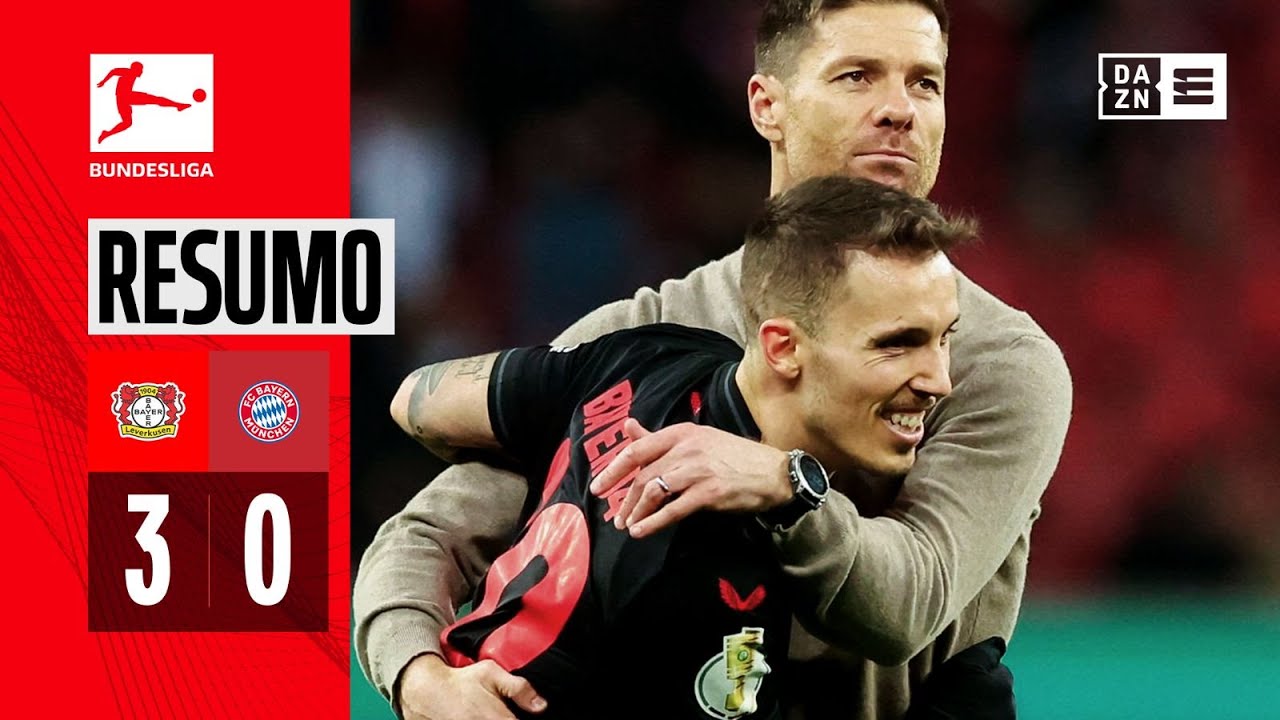 Resumo | Bayer Leverkusen 3-0 Bayern | Bundesliga 23/24