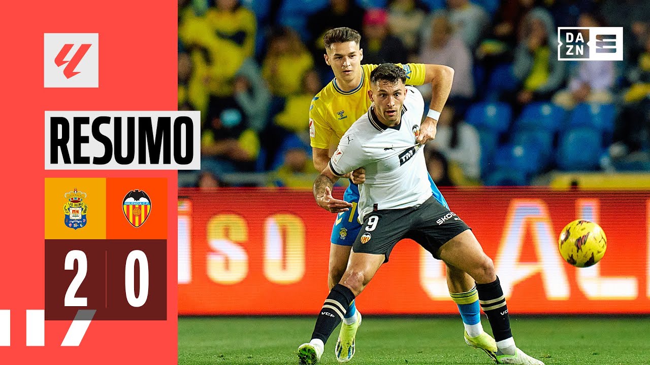 Resumo | Las Palmas 2-0 Valencia | LaLiga 23/24