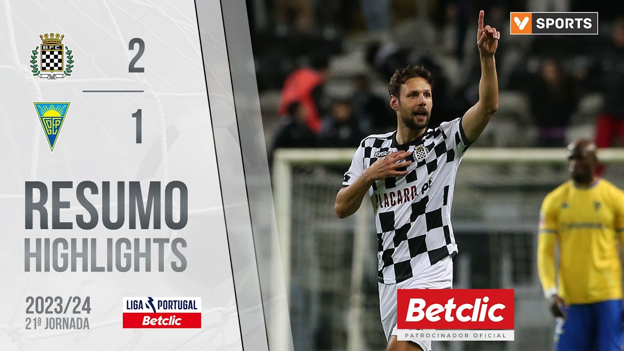 Resumo: Boavista 2-1 Estoril (Liga 23/24 #21)