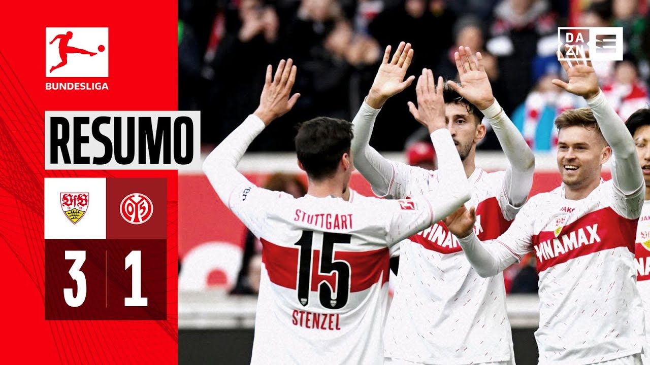 Resumo | Stuttgart 3-1 Mainz | Bundesliga 23/24