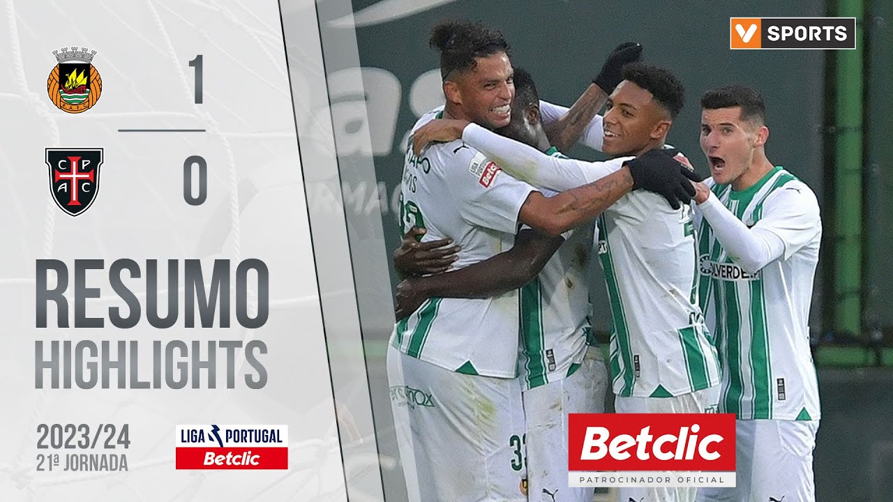 Resumo: Rio Ave 1-0 Casa Pia (Liga 23/24 #21)