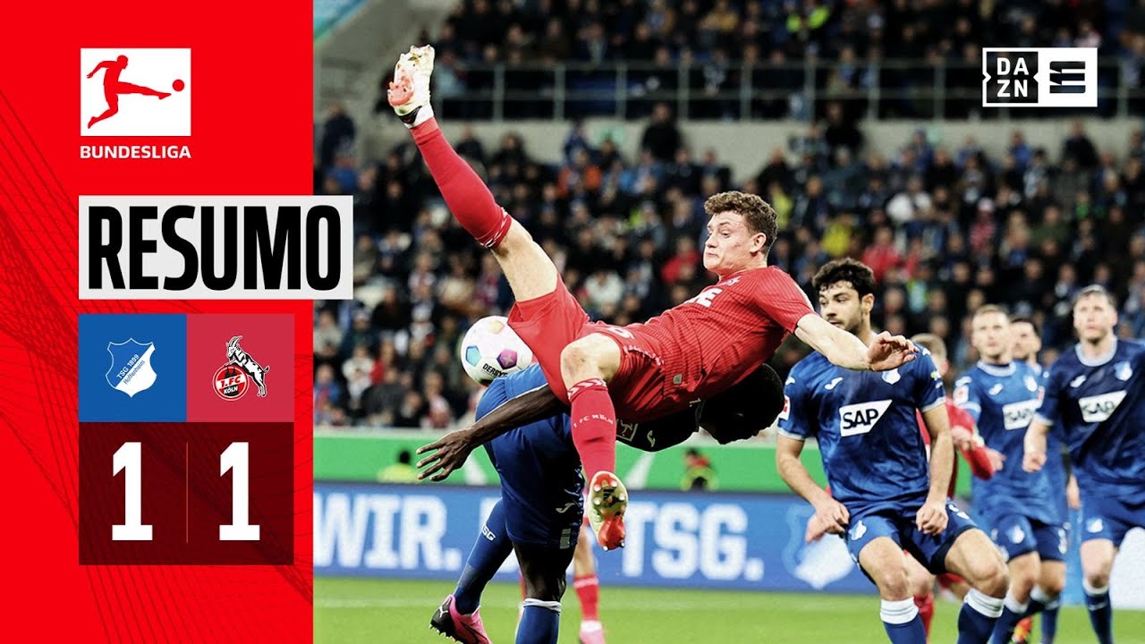 Resumo | Hoffenheim 1-1 Koln | Bundesliga 23/24