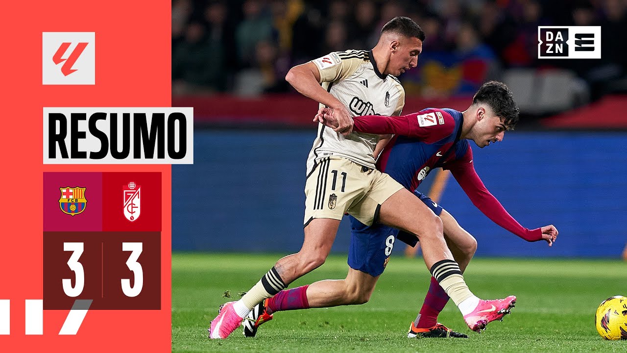 Resumo | Barcelona 3-3 Granada | LaLiga 23/24