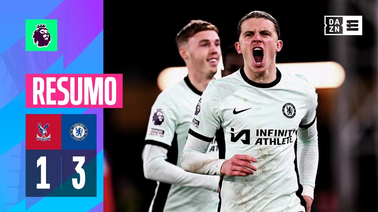 Resumo | Crystal Palace 1-3 Chelsea | Premier League 23/24